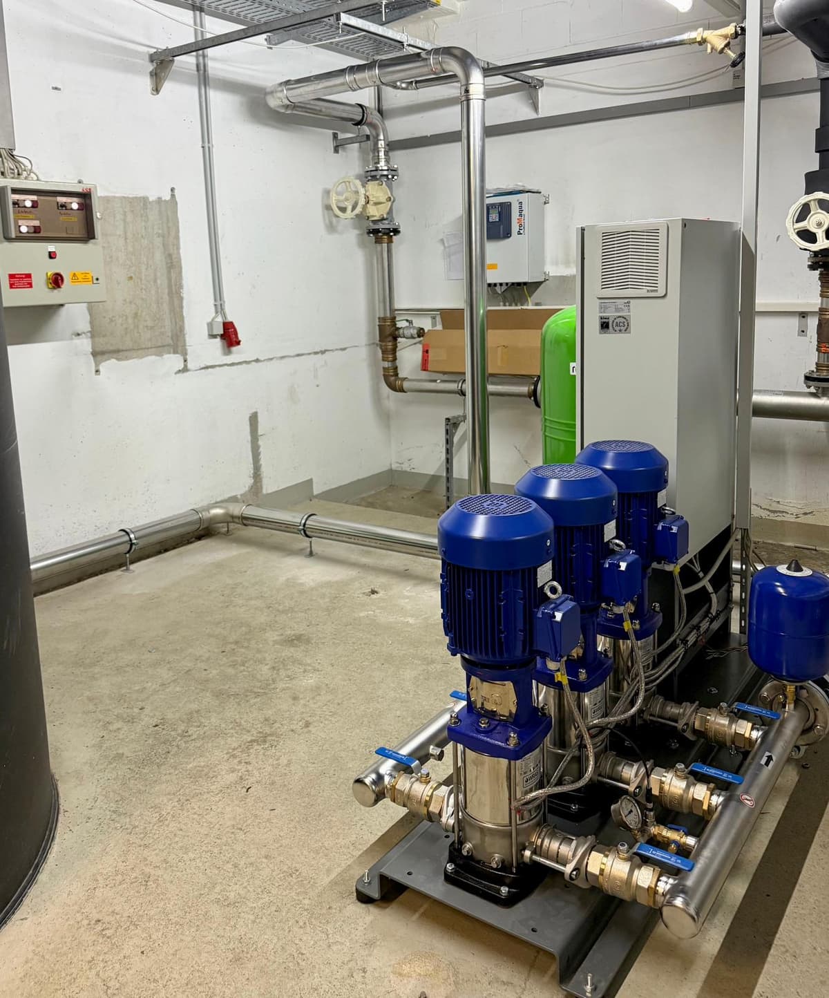 Druckerhöhungsanlage Thoraxklinik