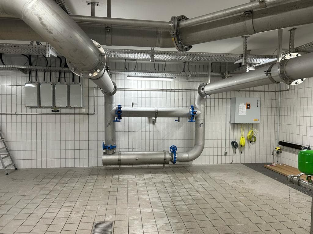 UV-Behandlungsanlage im Wasserwerk